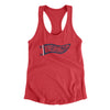 Washington Pennant Women's Racerback Tank-Vintage Red-Allegiant Goods Co. Vintage Sports Apparel