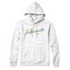 Jacksonville Fl Overprinted Hoodie-White-Allegiant Goods Co. Vintage Sports Apparel