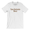 San Antonio Beer Men/Unisex T-Shirt-White-Allegiant Goods Co. Vintage Sports Apparel