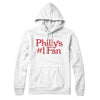 Philly's Number 1 Fan Hoodie-White-Allegiant Goods Co. Vintage Sports Apparel