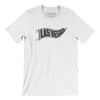 Las Vegas Pennant Men/Unisex T-Shirt-White-Allegiant Goods Co. Vintage Sports Apparel