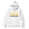 Oakland Repeat Hoodie-White-Allegiant Goods Co. Vintage Sports Apparel