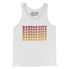 Kansas City Repeat Men/Unisex Tank Top-White-Allegiant Goods Co. Vintage Sports Apparel