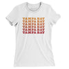 Tampa Bay Repeat Women's T-Shirt-White-Allegiant Goods Co. Vintage Sports Apparel