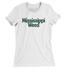 Mississippi Weed Women's T-Shirt-White-Allegiant Goods Co. Vintage Sports Apparel