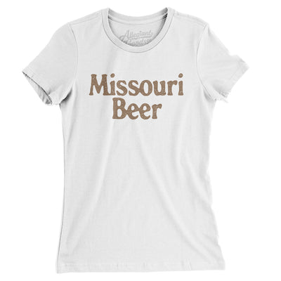 Missouri Beer Women's T-Shirt-White-Allegiant Goods Co. Vintage Sports Apparel