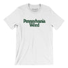 Pennsylvania Weed Men/Unisex T-Shirt-White-Allegiant Goods Co. Vintage Sports Apparel