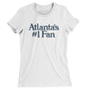 Atlanta's Number 1 Fan Women's T-Shirt-White-Allegiant Goods Co. Vintage Sports Apparel