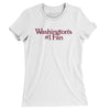 Washington's Number 1 Fan Women's T-Shirt-White-Allegiant Goods Co. Vintage Sports Apparel