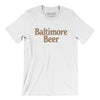 Baltimore Beer Men/Unisex T-Shirt-White-Allegiant Goods Co. Vintage Sports Apparel