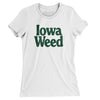 Iowa Weed Women's T-Shirt-White-Allegiant Goods Co. Vintage Sports Apparel