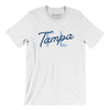 Tampa Fl Overprinted Men/Unisex T-Shirt-White-Allegiant Goods Co. Vintage Sports Apparel