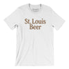 St. Louis Beer Men/Unisex T-Shirt-White-Allegiant Goods Co. Vintage Sports Apparel