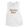 Atlanta Beer Women's Flowey Scoopneck Muscle Tank-White-Allegiant Goods Co. Vintage Sports Apparel