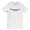 Sacramento's Number 1 Fan Men/Unisex T-Shirt-White-Allegiant Goods Co. Vintage Sports Apparel