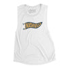 Nashville Pennant Women's Flowey Scoopneck Muscle Tank-White-Allegiant Goods Co. Vintage Sports Apparel