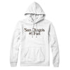 San Diego's Number 1 Fan Hoodie-White-Allegiant Goods Co. Vintage Sports Apparel