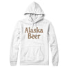 Alaska Beer Hoodie-White-Allegiant Goods Co. Vintage Sports Apparel