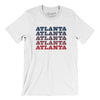 Atlanta Repeat Men/Unisex T-Shirt-White-Allegiant Goods Co. Vintage Sports Apparel