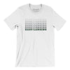 East Lansing Repeat Men/Unisex T-Shirt-White-Allegiant Goods Co. Vintage Sports Apparel