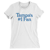 Tampa's Number 1 Fan Women's T-Shirt-White-Allegiant Goods Co. Vintage Sports Apparel