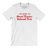 I've Been To Mount Rainier National Park Men/Unisex T-Shirt-White-Allegiant Goods Co. Vintage Sports Apparel