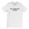 San Antonio's Number 1 Fan Men/Unisex T-Shirt-White-Allegiant Goods Co. Vintage Sports Apparel