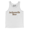 Jacksonville Beer Men/Unisex Tank Top-White-Allegiant Goods Co. Vintage Sports Apparel