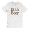 Utah Beer Men/Unisex T-Shirt-White-Allegiant Goods Co. Vintage Sports Apparel