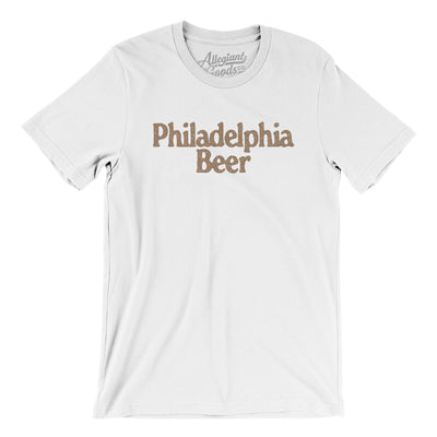 Philadelphia Beer Men/Unisex T-Shirt-White-Allegiant Goods Co. Vintage Sports Apparel