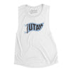 Utah Pennant Women's Flowey Scoopneck Muscle Tank-White-Allegiant Goods Co. Vintage Sports Apparel