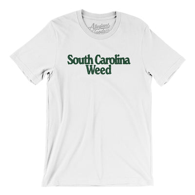 South Carolina Weed Men/Unisex T-Shirt-White-Allegiant Goods Co. Vintage Sports Apparel