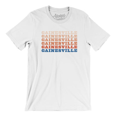 Gainesville Repeat Men/Unisex T-Shirt-White-Allegiant Goods Co. Vintage Sports Apparel