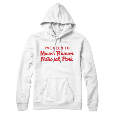 I've Been To Mount Rainier National Park Hoodie-White-Allegiant Goods Co. Vintage Sports Apparel