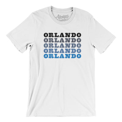 Orlando Repeat Men/Unisex T-Shirt-White-Allegiant Goods Co. Vintage Sports Apparel