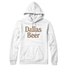 Dallas Beer Hoodie-White-Allegiant Goods Co. Vintage Sports Apparel