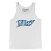 Buffalo Pennant Men/Unisex Tank Top-White-Allegiant Goods Co. Vintage Sports Apparel