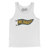 Milwaukee Pennant Men/Unisex Tank Top-White-Allegiant Goods Co. Vintage Sports Apparel