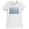 Nashville Repeat Women's T-Shirt-White-Allegiant Goods Co. Vintage Sports Apparel