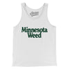 Minnesota Weed Men/Unisex Tank Top-White-Allegiant Goods Co. Vintage Sports Apparel