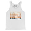 Knoxville Repeat Men/Unisex Tank Top-White-Allegiant Goods Co. Vintage Sports Apparel