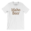 Idaho Beer Men/Unisex T-Shirt-White-Allegiant Goods Co. Vintage Sports Apparel