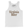 Virginia Beer Men/Unisex Tank Top-White-Allegiant Goods Co. Vintage Sports Apparel