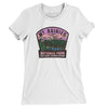 Mt. Rainier National Park Badge Women's T-Shirt-White-Allegiant Goods Co. Vintage Sports Apparel
