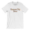 Kansas City Beer Men/Unisex T-Shirt-White-Allegiant Goods Co. Vintage Sports Apparel