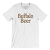 Buffalo Beer Men/Unisex T-Shirt-White-Allegiant Goods Co. Vintage Sports Apparel