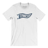 Tennessee Pennant Men/Unisex T-Shirt-White-Allegiant Goods Co. Vintage Sports Apparel