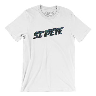 St. Pete Connect Men/Unisex T-Shirt-White-Allegiant Goods Co. Vintage Sports Apparel