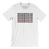 Starkville Repeat Men/Unisex T-Shirt-White-Allegiant Goods Co. Vintage Sports Apparel