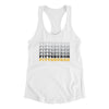 Pittsburgh Repeat Women's Racerback Tank-White-Allegiant Goods Co. Vintage Sports Apparel